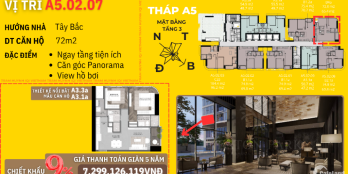 Đừng bỏ lỡ. Căn 2PN giá tốt nhất dự án Eaton Park