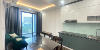 Cho thuê căn 1.5 ngủ full đồ Hoàng Huy Commere giá 8 triệu bao phí quản lý rẻ nh