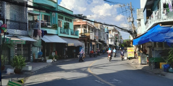 NHÀ 2 MẶT TIỀN ĐƯỜNG,TÂN PHÚ, NGANG BỀ THẾ 6M, NỞ HẬU 9M,DT 97M2, GIÁ 11.8 TỶ.