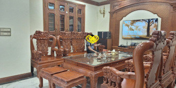 Bán biệt thự Tây Nam Linh Đàm phong cách Âu châu, nội thất sang trọng, DT 214m2