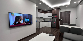 Cho thuê căn 2 phòng ngủ full đồ Hoàng Huy Grand Tower Sở Dầu giá 10 triệu