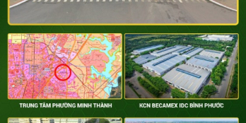 ĐẤT LIỀN KỀ KCN BECAMEX , DIỆN TÍCH 500M2 , GIÁ CHỈ 399TR , SỔ SẴN