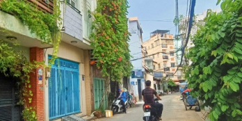 NGANG GẦN 5M - NHÀ 5 TẦNG MỚI ĐẸP - KHU PHỐ ẨM THỰC PHAN XÍCH LONG - HẺM NHỰA