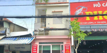 CHO THUÊ NHÀ 2 LẦU MẶT TIỀN LÊ VĂN LƯƠNG CẠNH LOTTE MART Q7