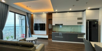 Cho thuê căn góc 2 ngủ full đồ Hoàng Huy Commerce có thể về ở ngay