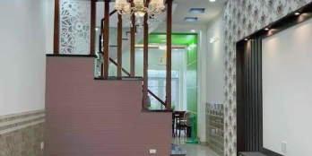 Bán nhà gần UBND quận 12 -  nhà mới xây - đúc BTCT kiên cố