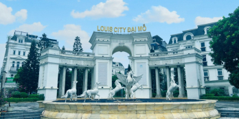 Bán liền kề Louis II, 96m2 hướng Đông Nam tại KĐT Louis City Đại Mỗ, sổ đỏ chính