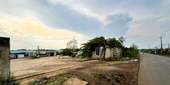 Bán đất 2 mặt tiền đường 20 xã Hưng Thịnh sổ hồng 15657m2 quy hoạch SKC;  57 tỷ