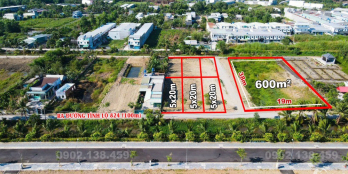 Siêu phẩm 3 lô đất ngộp liền kề đường ĐT824, 5x20m: 100m2, giá 990 triệu