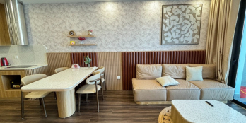 Cho thuê căn 2 ngủ full đồ nội thất cao cấp Hoàng Huy Commerce có thể về ở ngay