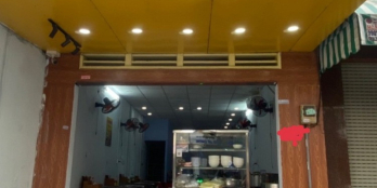 NHÀ MẶT TIỀN - KHU KINH DOANH SẦM UẤT - TIỆN XÂY MỚI,4.1X18.5