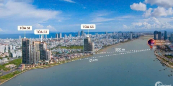 Chỉ 3.2 tỷ (full 100%) sở hữu ngay căn hộ mặt tiền sông Hàn ngắm pháo hoa