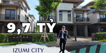 Nhà Phố TH3 Izumi City mua trực tiếp CDT có 3 mặt thoáng như Biệt Thự