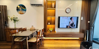 Cho thuê căn hộ 2 phòng ngủ full đồ Hoàng Huy Grand Tower view Vin khách thuê có