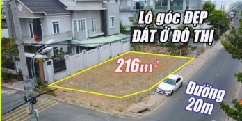 Chính Chủ Cần Bán LÔ 2 Mặt Tiền 216m2 giá 490TR ngay Thị Trấn Củ Chi