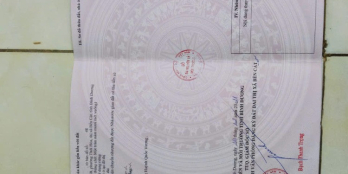 chủ cần bán lại lô đất dân cư full thổ