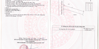[6x40m2] Mình bán Đất Mặt Tiền Đường số 6 Dốc Bà Già gần xã N.Thành, BR-VT