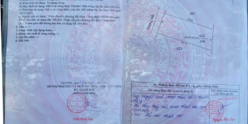 Định cư nước ngoài cần bán 2 dãy trọ 10 phòng, Gia Bình, Trảng Bàng, 346m2,780tr