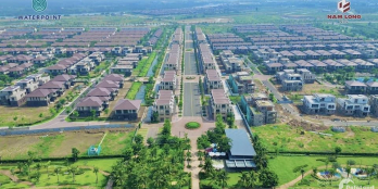 chuyển nhượng nhà phố Waterpoint Bến Lức 1 trệt 2 lầu căn góc dtsd 164m2