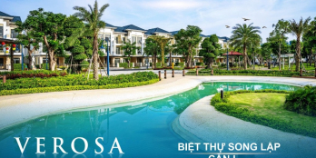 [Hot!] Biệt Thự Song Lập Sân Vườn Veosa Khang Điền 228m², 1 Trệt 2 Lầu, Sổ Hồng.