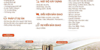 Căn hộ giá 1.6 tỷ. View sông Sài Gòn - Landmark 81. Vietcombank hỗ trợ vay 79%.
