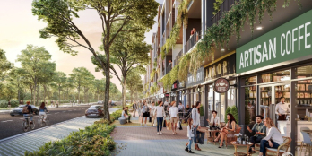 Nhà Phố 2 mặt vừa ở vừa kinh doanh tầng trệt, giá bán CĐT Gamuda Land, CK 12%