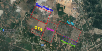 Đất nền dự Án Sunflower city, Ecosun, Nhơn Trạch , Đồng Nai