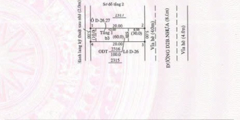 Nhà sổ riêng Vsip2, khu dân cư hiện hữu, dt 5x20, giá 2.7 tỷ/căn 1 trệt 2