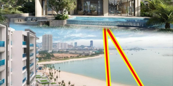 Biệt thự mặt biển, view vịnh cuối cùng, QLVH bởi thương hiệu 5* QT