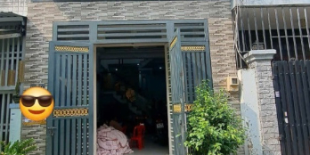 BÁN NHÀ PHƯỜNG BHHB - BÌNH TÂN – HẺM XE TẢI TRÁNH NHAU– 48M2, 2 TẦNG BTCT