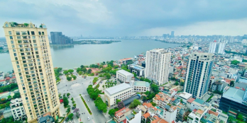 Bán căn hộ penthouse DT 150m2 view trọn Hồ Tây, D’ El Dorado