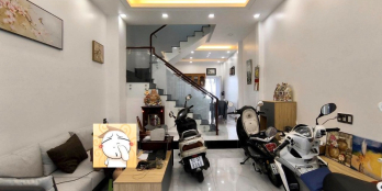 7.2 TỶ - NHÀ ĐẸP 2 MẶT HẺM - KHÔNG LỘ GIỚI QUY HOẠCH - 3 TẦNG BTCT 4.2x12 A4