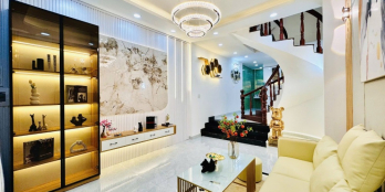 SIÊU PHẨM NHÀ ĐẸP LONG LANH  - FULL NỘI THẤT - P7 BT  - 46M² -  3 TẦNG