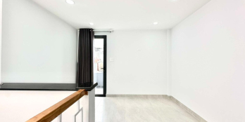 HẺM XE TẢI THÔNG  - GẦN MẶT TIỀN - GARA OTO - 4 TẦNG 4 PN - TẶNG NỘI THẤT -