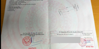 Tờ 34 thửa 271, Lô 53, phân khu B2 tái định cư Giáng Nam 2, Hòa Phước, Đà Nẵng