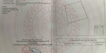 Cơ hội có 1 không 2 - Lô đất vàng 102m2 tại Đông Bình, Gia Bình, Bắc Ninh