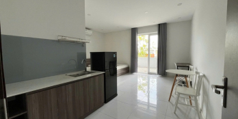 Căn hộ dịch vụ cao cấp trung tâm Thành phố mới Bình Dương có thang má