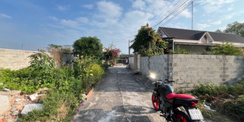 bán gấp 5x25 full thổ cư, lô 2 đinh bộ lĩnh, tân phước, thị xã lagi, giá ngợp