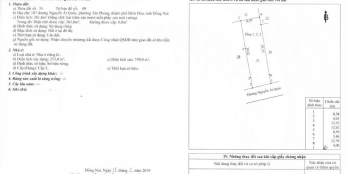 Bán nhà góc 2 mặt tiền đường Nguyễn Ái Quốc, đối diện bệnh viện 7B vị trí đẹp!