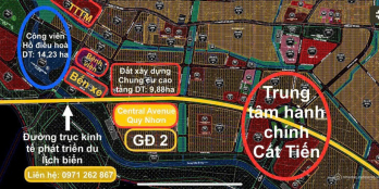 Bán Shophouse và đất ở ngay bãi biển Cát Tiến, TP Quy Nhơn