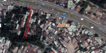 1000m2 ĐẤT Mặt Tiền Q.LỘ 1A - đối diện KHU ĐH NÔNG LÂM , cách GA METRO THỦ ĐỨC c