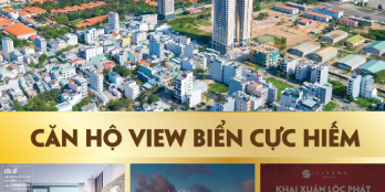 Giỏ hàng ngoại giao siêu hiếm-căn hộ cao cấp The Sang- 3PN view biển