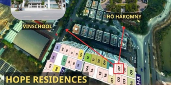 Bán suất ngoại giao căn hộ 2PN tại Hope Residence, nhận nhà ở ngay ký trực tiếp