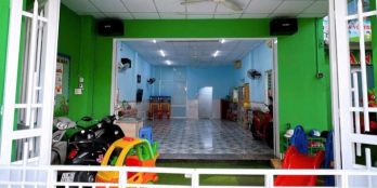 BÁN NHÀ MẶT TIỀN KINH DOANH NGAY CHỢ GÒ XOÀI NGAN BỀ THẾ 12M VUÔNG A4 NHỈNH 15 T