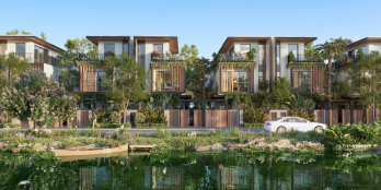 Nhà phố liền kề 1 trệt 2 lầu giá 3ty300 tiếp giáp Bình Chánh