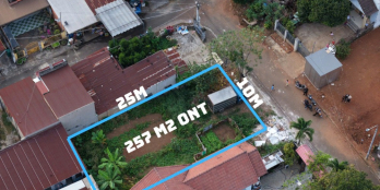 Đất thổ cư 257m2 mặt tiền đường nhựa tại ngã tư Dầu Giây - kinh doanh, đầu tư