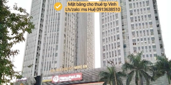 Cho thuê mặt bằng kinh doanh cf, khu vui chơi..TP Vinh- vị trí đắc địa sầm uất