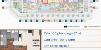 Căn hộ 2 phòng ngủ 87m2 cao cấp tại Vũng Tàu Centre Point - Giá chốt 3ty8