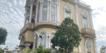 Bán biệt thự 2MT Nguyễn Thanh Sơn, P Thạnh Mỹ Lợi TP Thủ Đức, DT 16 x 20m, KC 4