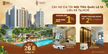 Căn hộ Destino Centro sống sang - đầu tư chắc, chỉ 26,8tr/m2 booking chỉ 20tr/CH